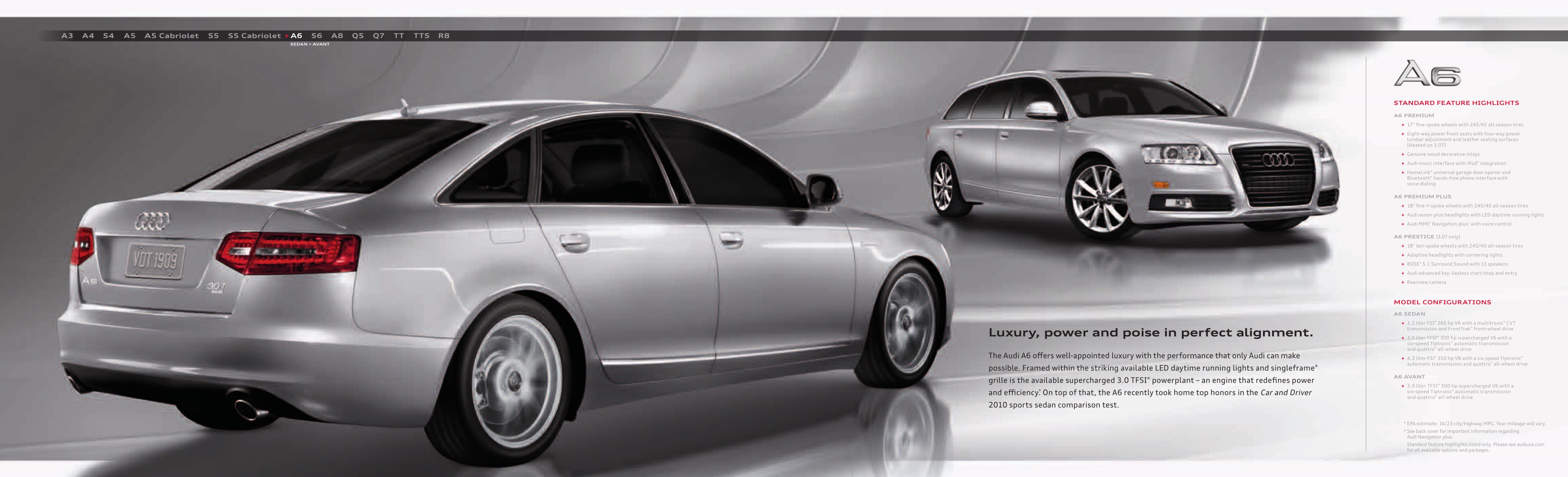 2010 Audi Brochure Page 11